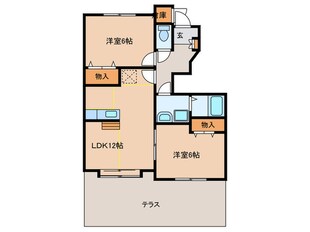 アヴ二ールの物件間取画像